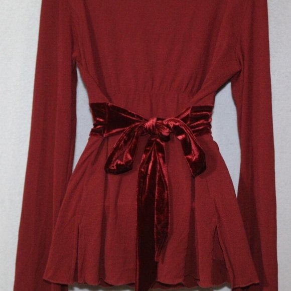 Y2K style Arden B peasant top - Picture 10 of 12